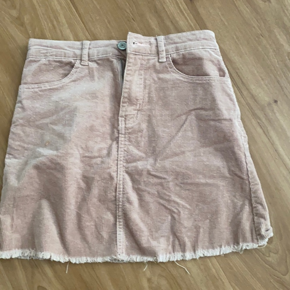 Blush pink Brandy Melville denim skirt